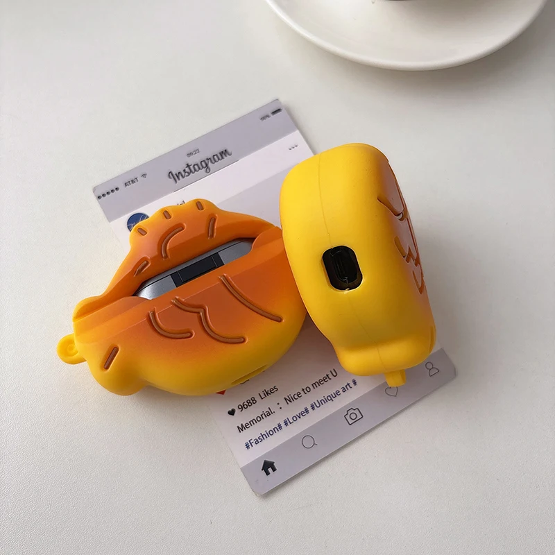 حافظة بسكويت الشوكولاتة Taiyaki لهاتف هواوي FreeBuds 5i 6i 6 4 غطاء حماية لـ FreeClip Free Clip Buds Pro3 Pro4 SE3 SE2 #5