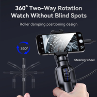 6/8mm 360° 1080P Industrial Rotary Endoscope Inspection Camera Rotation For Cars Inspection Device Android Iphone IOS Mobile