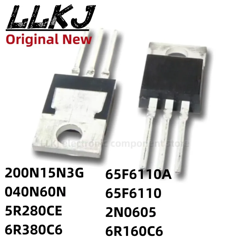 

1pcs IPP200N15N3G IPP040N60N IPP5R280CE IPP6R380C6 IPP65F6110A IPP65F6110 IPP2N0605 IPP6R160C6 TO-220 MOS FET