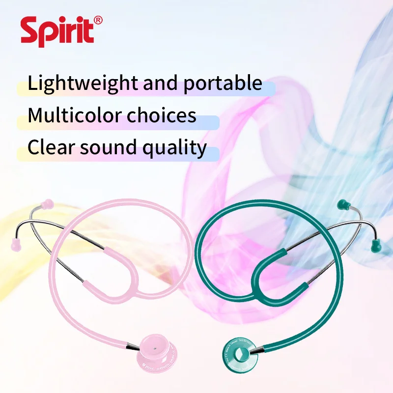 Spirit Stethoscope 501 Professional Medical Stethoscopes Pediatrics Fetal Heart Pregnant For Doctor Medical Students Health Care