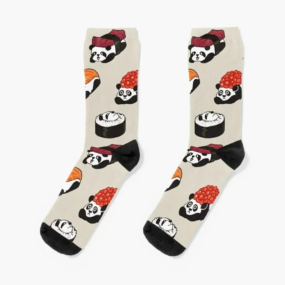 

Sushi Panda Socks Toe sports man Man Socks Women's