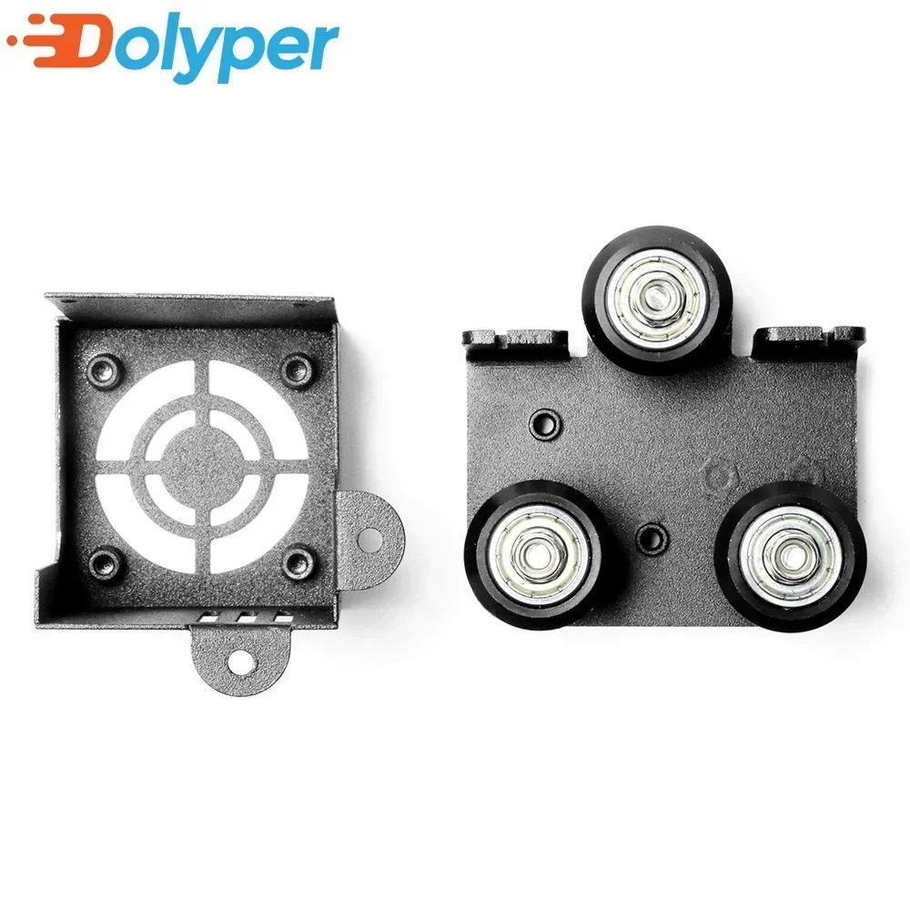 Metal X-axis Carriage Extruder Back Support Plate with Fan Cover for Creality CR-10 CR-10S CR-10-S Ender-3 Ender-4 3D Printer