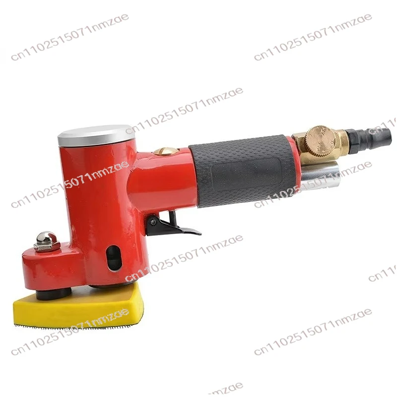 74312 Detail Sander - 80mm*80mm Triangular Pad Pistol Grip Industrial Polisher for Corners & Odd-Shaped Sanding