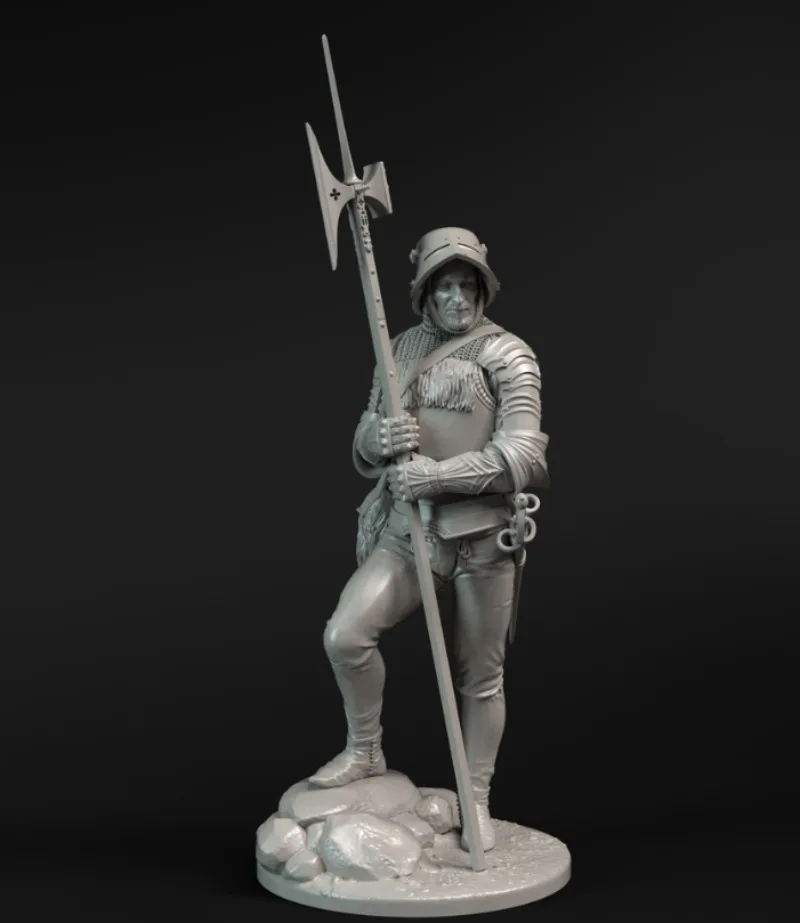 

1/24 Scale Resin Figure Assembled Model Kit Ancient Europe German Infantry History Hobby Miniature Unassembled and Unpainted