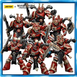 [IN STOCK] JOYTOY Warhammer 40K 1/18 Action Figure World Eaters Khorne Berzerker 7PCS Anime Figure Toys Model