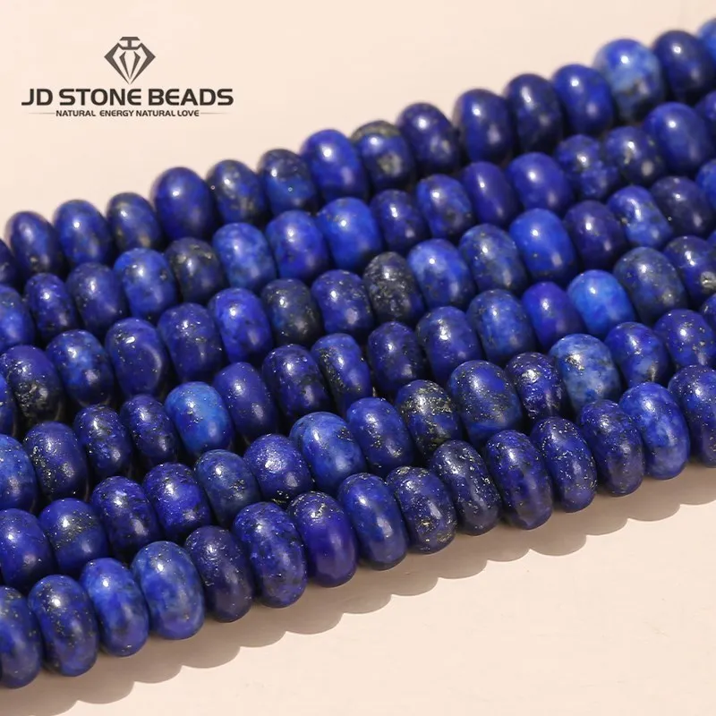 5*8mm Dyed Color Lapis Lazuli Stone Abacus Shape Beads DIY Handmade Findings For Bracelets Necklace Jewelry Making Accessories