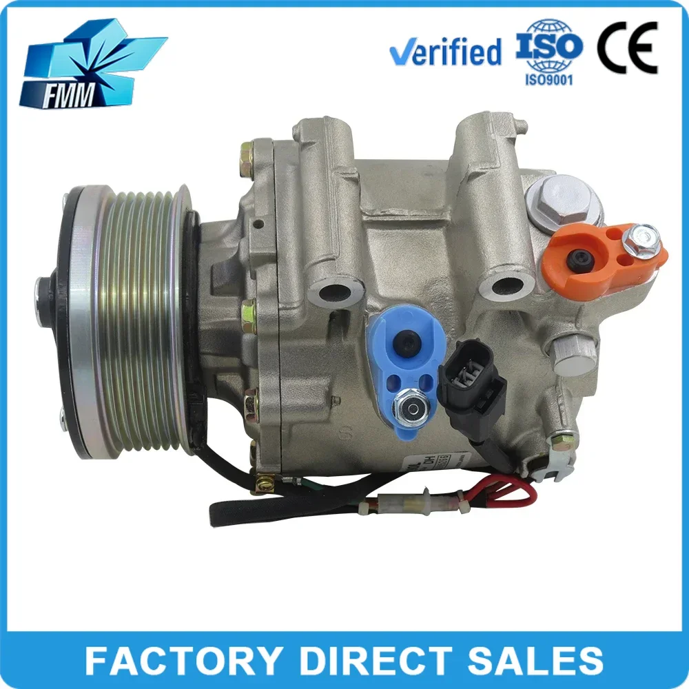 

FMM AC Air Conditioning Compressor for HONDA CR-V Mk III 2.0i RE2 2005 2006 38800RZVG01 38810RZVG01 3800RZVG020M2 TRSE09 12V