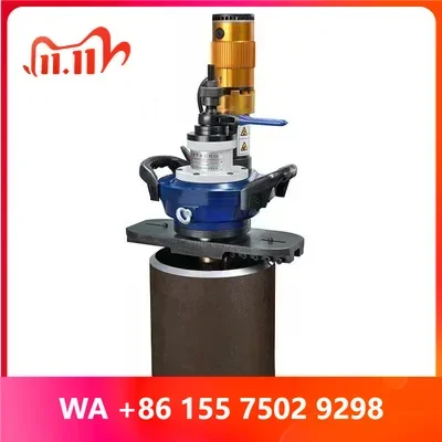 ISE-850-1 Large ID Mount Pipe Beeling hine for Metal Pipes 600-820 mm