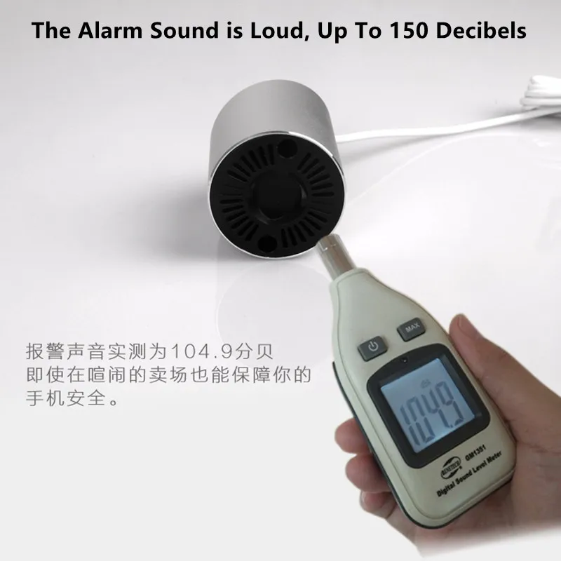 Smart Phone Anti-Theft Retail Mobile Phone Controller Bracket Mobile Phone Security Alarm System