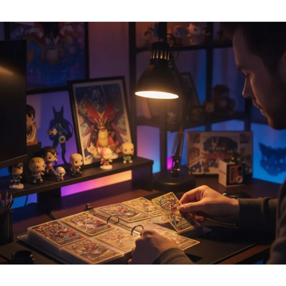 Cartas Pokémon Escarlata y Violeta, Evoluciones Prismáticas, Inglés, Booster, 360 Piezas, Juego de Cartas Coleccionables de Batalla, 40 Cartas por Caja