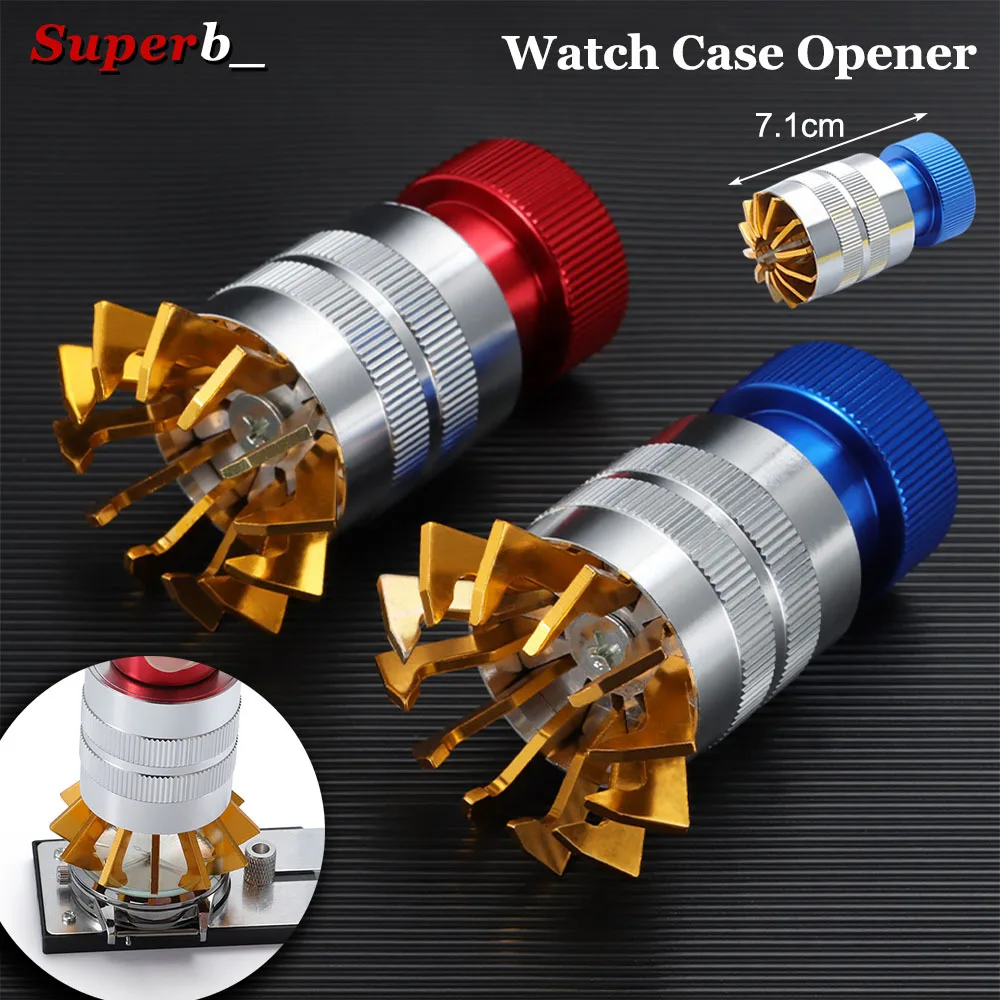 Watch Case Opener Sturdy Practical Case Remover Lightweight Screwdriver Beginners Watch Repairing Tool Watchmaker Accessories