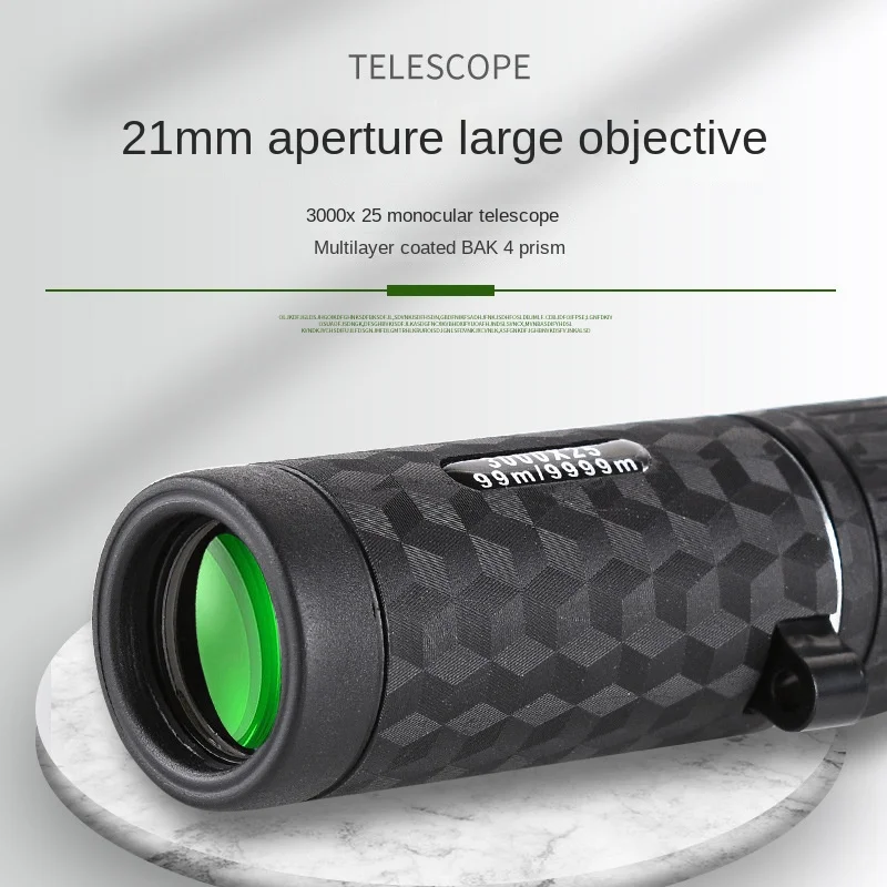 New Monoculars HD High Power Outdoor Portable cross-border Explosion Adjustable Mobile Phone Camera dual-use Mini