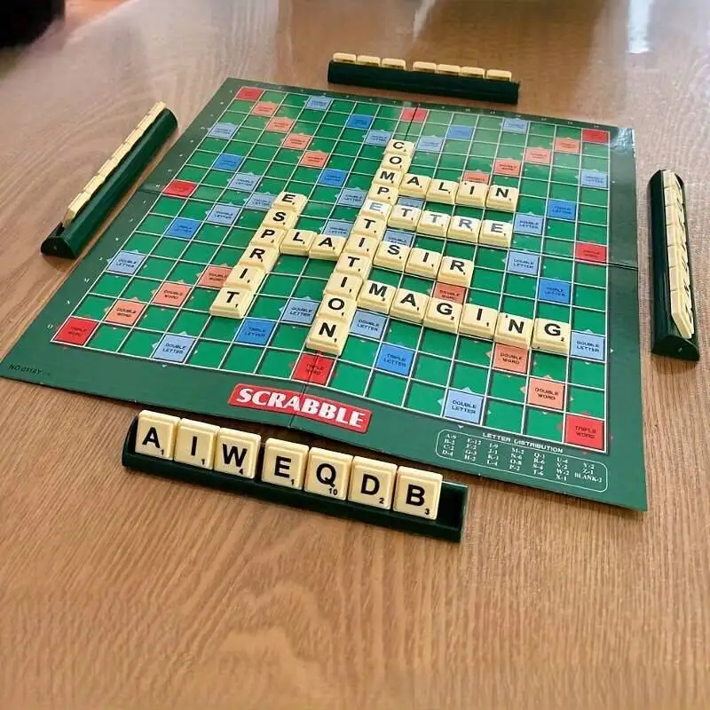 

Новое поступление, настольная игра-головоломка с забавным словом, классическая игра-кроссворд, которая объединяет стратегию, образовательная игра