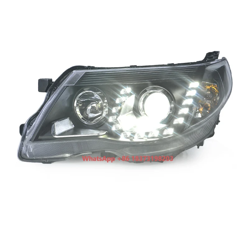 

Автомобильные фары для SUBARU Forester 2008-2012, светодиодные DRL указатели поворота, автосборка, биксеноновые линзы, обновление автомобильных аксессуаров