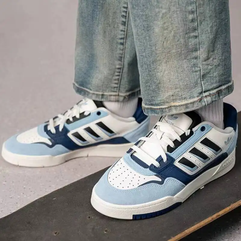 2026 New Adidas Originals Men's Forum Low Classic Sneakers Retro Streetwear Skateboarding Casual Shoes KJ1109
