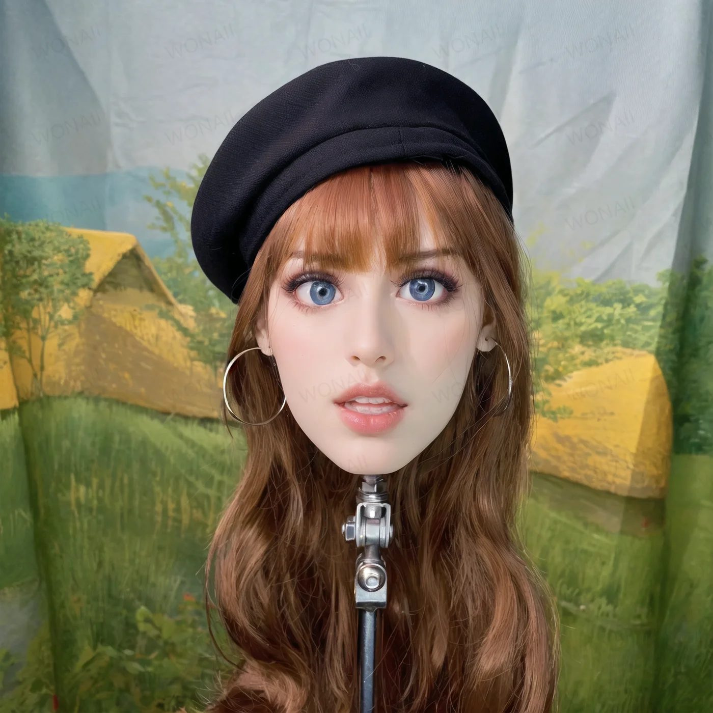 وعارضة أزياء من الفئة Tpee تبلغ من العمر 18 سنة، من الطراز M16 مع شعر مستعار مستعار، يمكن تفكيكها بسهولة ولا تشوبها أي رائحة، وهي مناسبة للمبتدئين إلى المهنيين والتمارين الماكياج #2