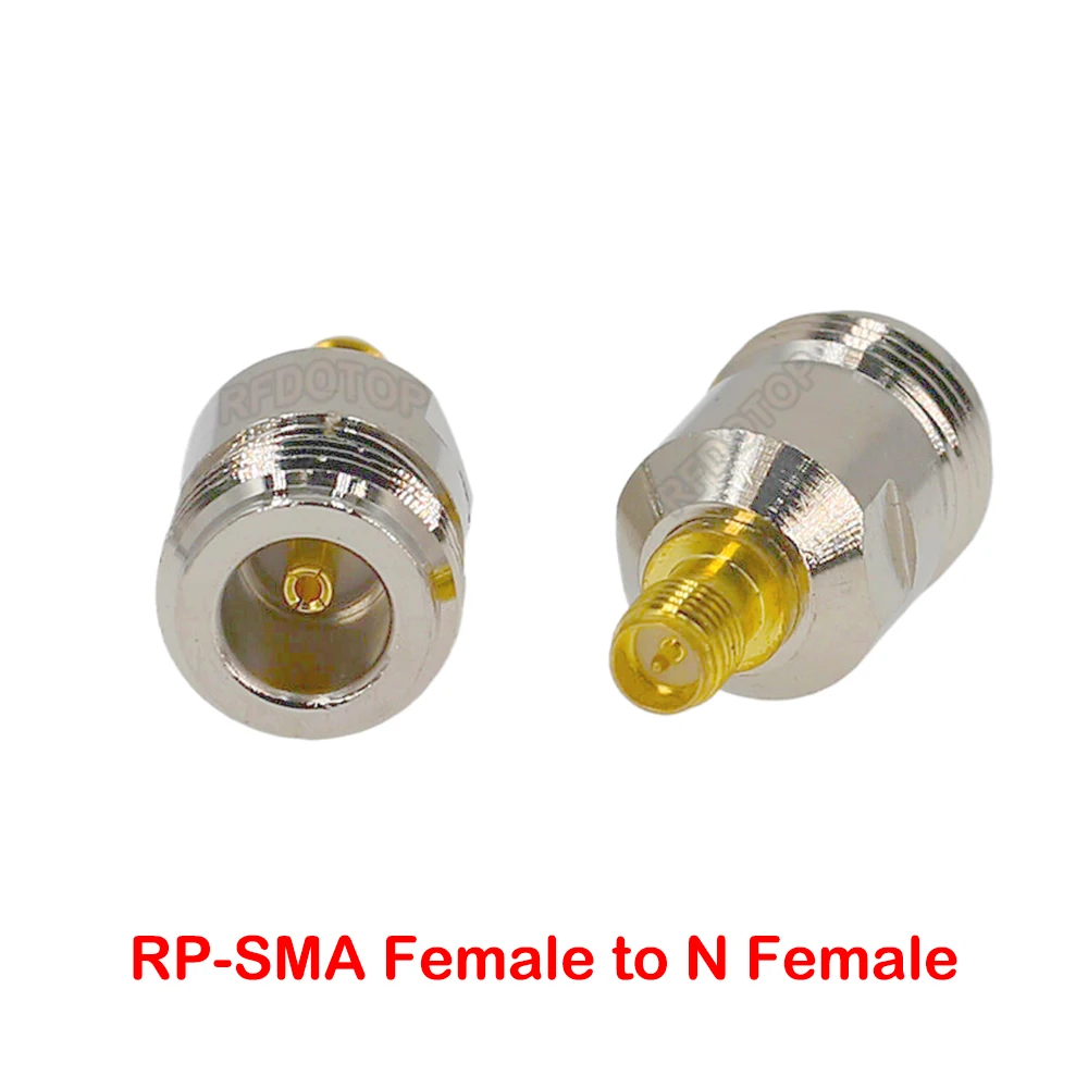 10PCS/lot RP-SMA Female Jack to L16 N Female Jack Connector for Radio Antenna N L16-K to RPSMA-J RF Coaxial Adapter High Quality