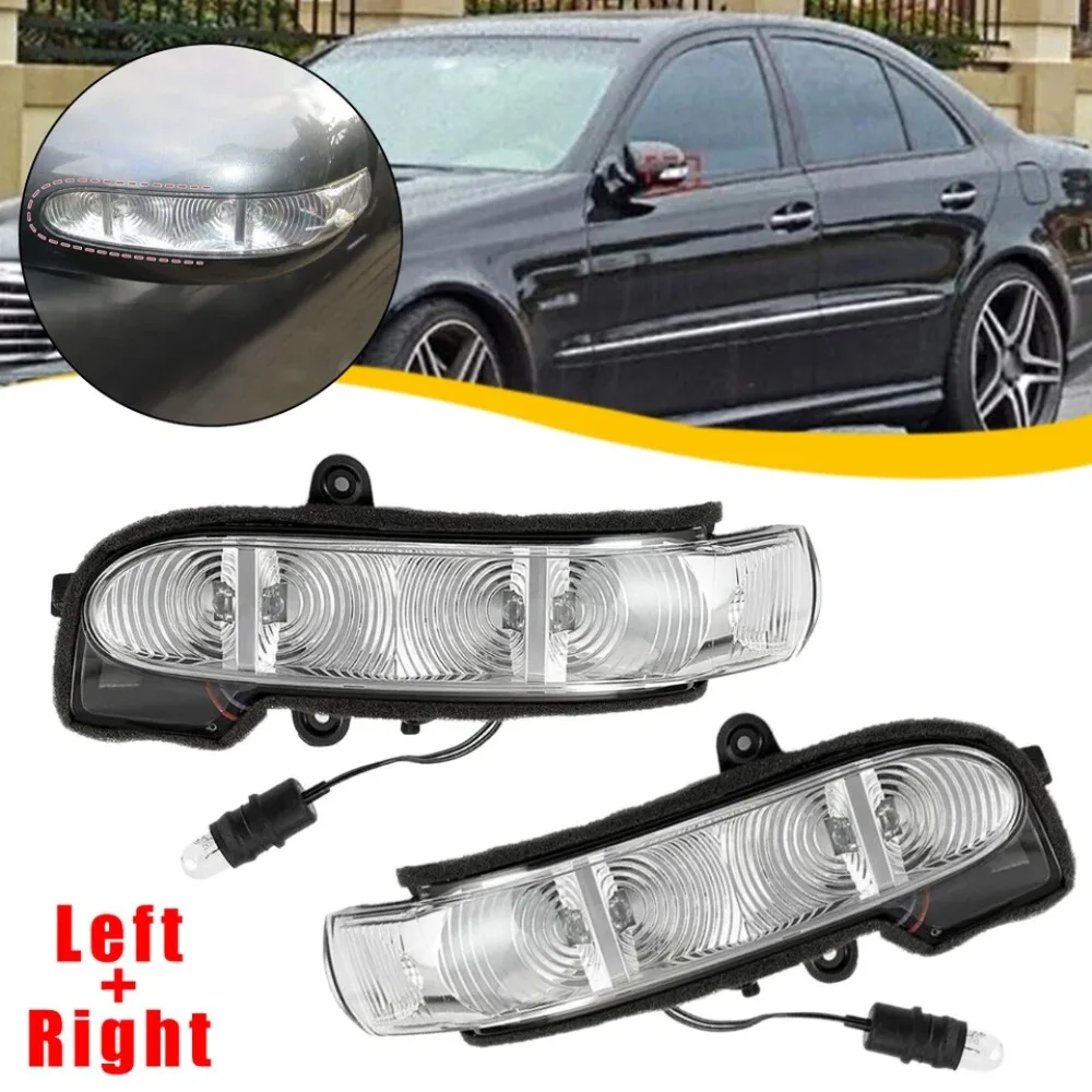 

For Mercedes-Benz G/E Class W211 S211 W463 W461 Side Wing Door Mirrors Indicator Turn Signal Lights Lamp 2038201321 2038201421