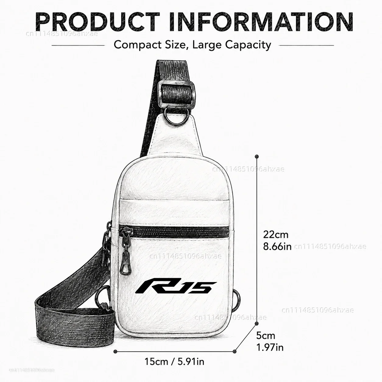 Motorcycle 2In1 Multi-functional Waist Bag Chest Bag Outdoor Travel Bag Waterproof Riding For YAMAHA YZFR15 YZF-R15 R15 V3 V3.0
