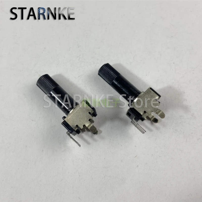 2PCS RK09 Type 3-Pin Single Vertical B50K 503B Mixer Potentiometer Flower Shaft Length 18mm