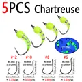 5 piezas de color chartreuse