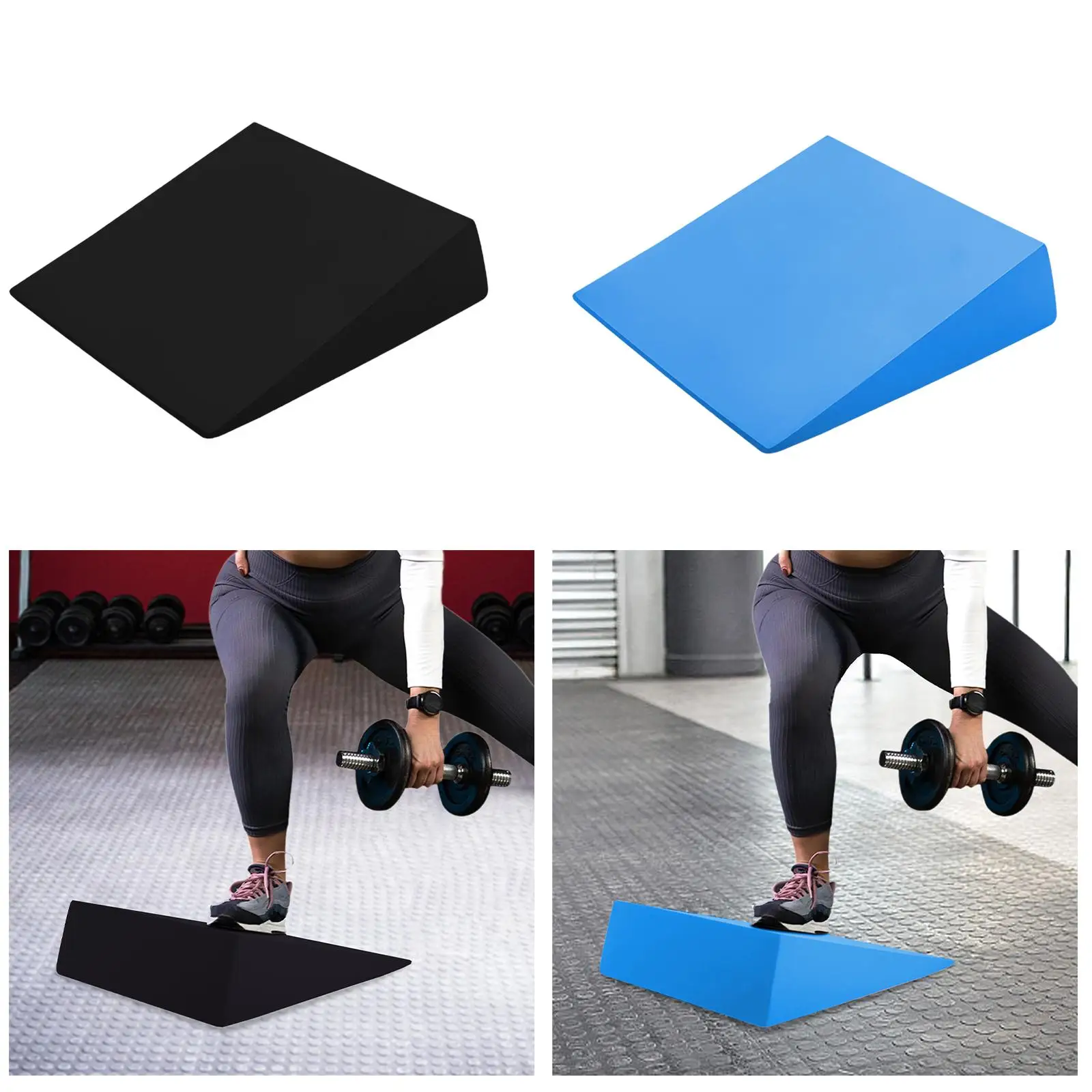 Squat Wedge Yoga Wedge Block, Footrest Cushion Muscle Building Incline Wedge