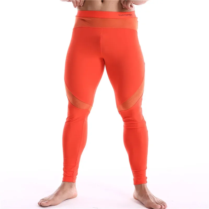 Men Themal Underwear Soft Comfortable Long Johns Stretch Termica Homem Pants Bottoming Trousers Summer Long Pants Men Long Johns image 6