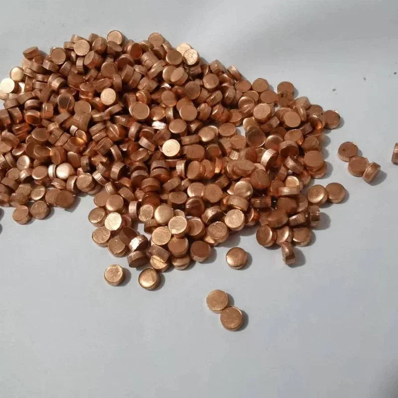 4PCS/lot T2 Copper Disc Diameter 50mm Pure Copper Round Plate Circular Sheet Thickness 0.1mm - 5mm