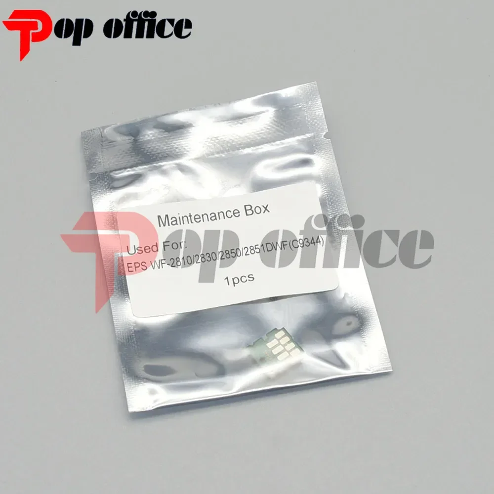 50PC C9344 Maintenance Box Chip is used for EPSON Expression Home XP 2100 2105 3100 3105 4100 4101 4105 Workis used force WF 281