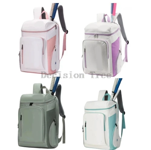 2025 professional badminton bag backpack large capacity multi-pocket waterproof tennis backpack independent shoe storage a001