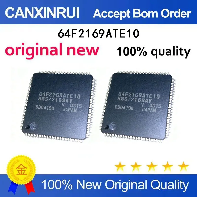 

(5-100 Pieces) Brand new original H8S/2169AV 64F2169ATE10