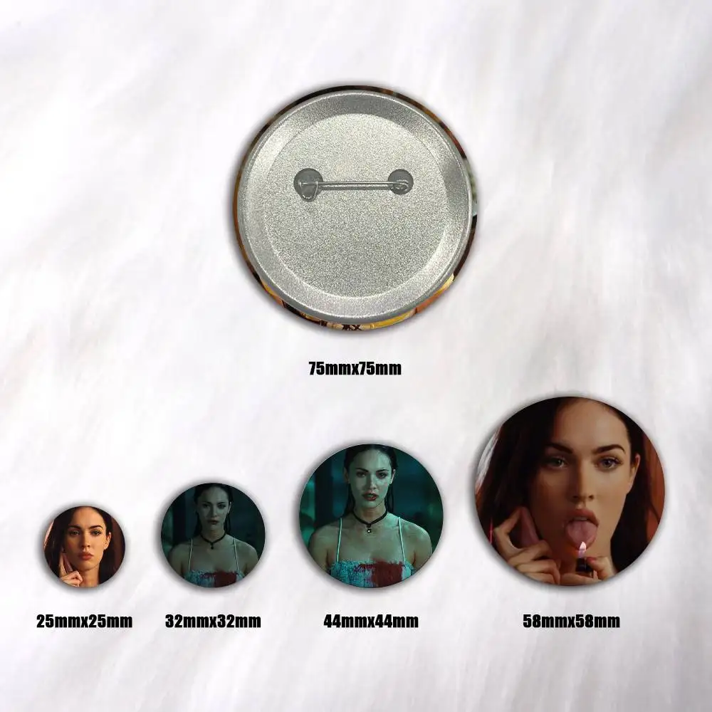 A-Jennifer Body Jennifer Body Art Badges Button Round Creative Pin Brooch Badge Bag Decor Accessories Fans Collect Friends Gifts