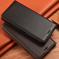 Genuine Leather Flip Case For Asus ROG Phone 8 Pro 7 Ultimate 6D 6 5S 5 3 2 Luxury Magnetic Holder  2 Visa Cards Phone Cover