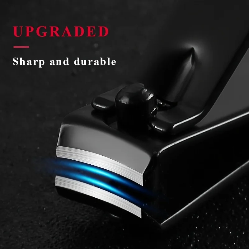 طقم مقص أظافر وباديكير من الفولاذ المقاوم للصدأ مكون من 8 قطع - مجموعة أدوات مانيكير وباديكير محمولة مع خطاف إيجل #2