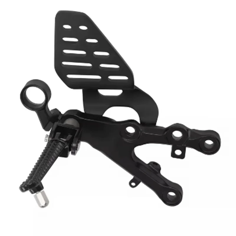 

Motorcycle Front Foot Pegs Bracket Assembly Rest Pedal Footrest Footpeg For R6 YZF-R6 2006-2016