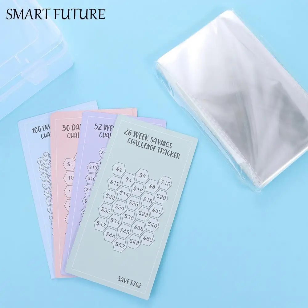 

100 шт., набор конвертов для экономии денег для творчества, планировщик бюджета, конверты для наличных, 100 конвертов, набор коробок для вызова, денежный вызов