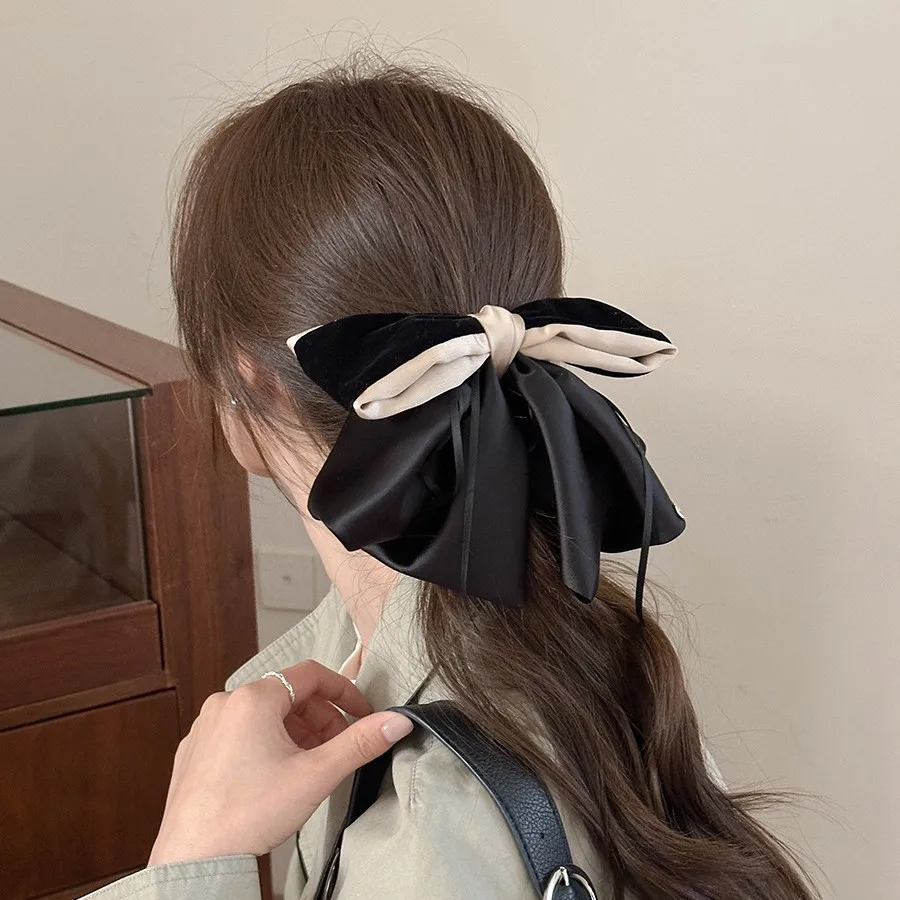

Small Hair Claw Clip Bow Half Up For Thin Hair Korean Style Premium Unique Beautiful Daily Home Party