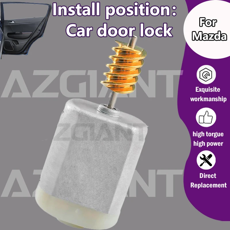 

1020257 3A1468 For Mazda Axela/3 Sport/Speed Car Lock System Door 12V Motor Actuator rigid plastic cover durebal 1020213 3R0468