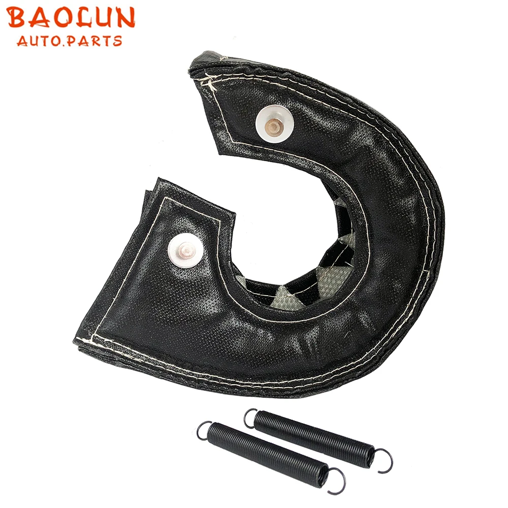 

BAOLUN Turbo T3 Turbocharger Heat Shield Black For T3 T25 T28 GT25 GT35 Turbine Housing Turbo Charger