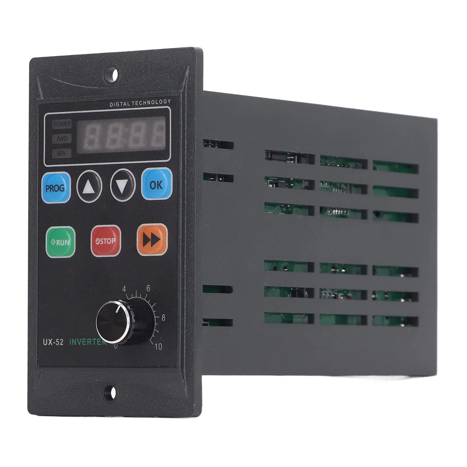 

90W Mini Motor Inverter 1PH 176‑264V Input 3PH 0‑220V Output Motor Frequency Converter for Fans Water Pumps