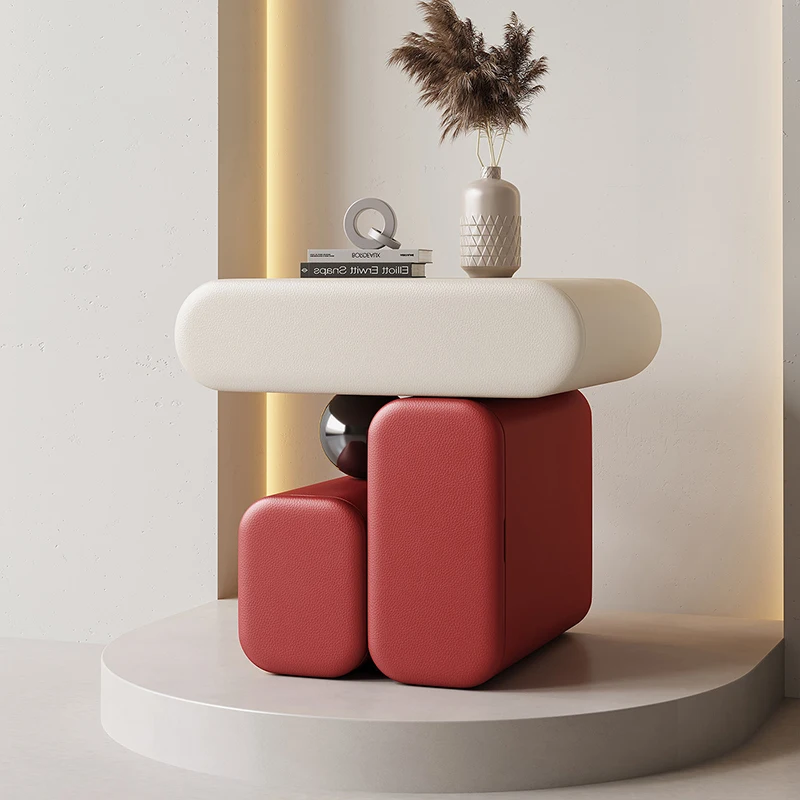 Cream Style Tiny Cute Bedside Table Delicacy Creative Nordic Night Table Modern Comfortable Mesa De Noche Bedroom Furniture