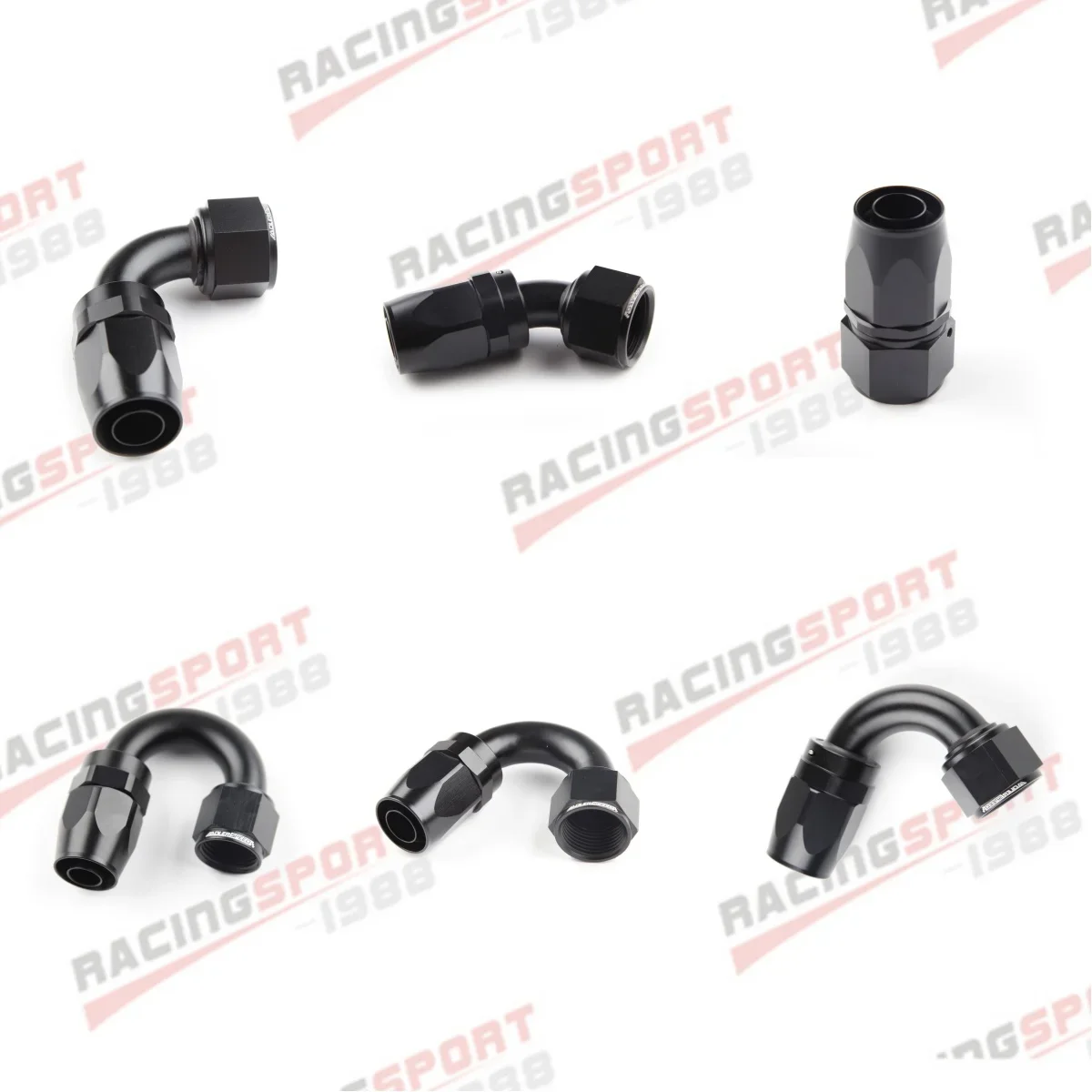 

Универсальный AN12 12AN, прямой 0/45/90/180 градусов, поворотный фитинг для масляного топливного шланга, комплект адаптеров для конца масляного шланга CPE