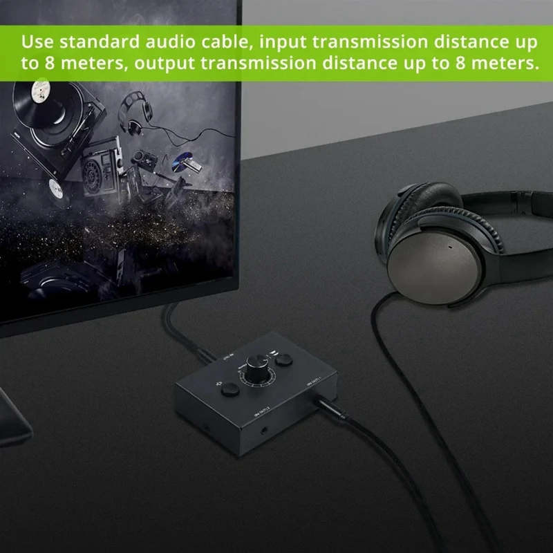 

Top-Rated 4 Way 3.5mm Jack Audio Switcher