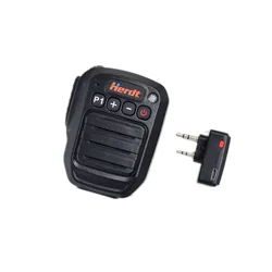 HB980 Bluetooth Microphone with Speaker K Plug 2 Pins for Kenwood Baofeng TYT WOUXUN HAM Radio Wireless PTT Mic Loudspeaker