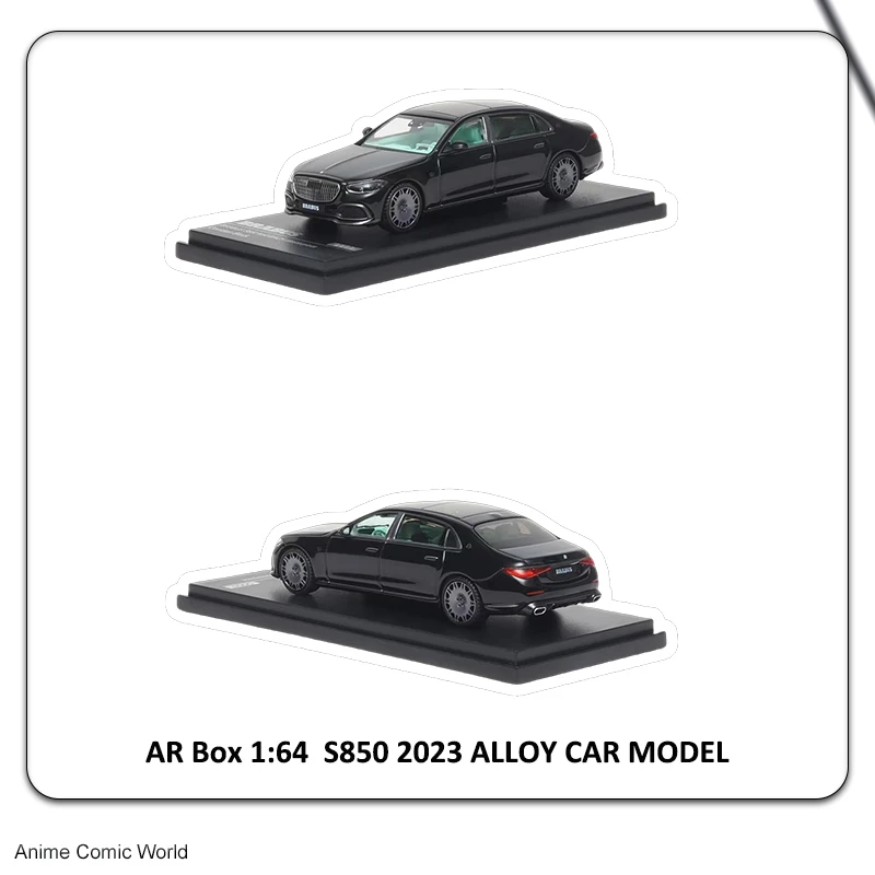 

AR Box 1:64 S850 2023, модель автомобиля из сплава, коллекция игрушек, подарки