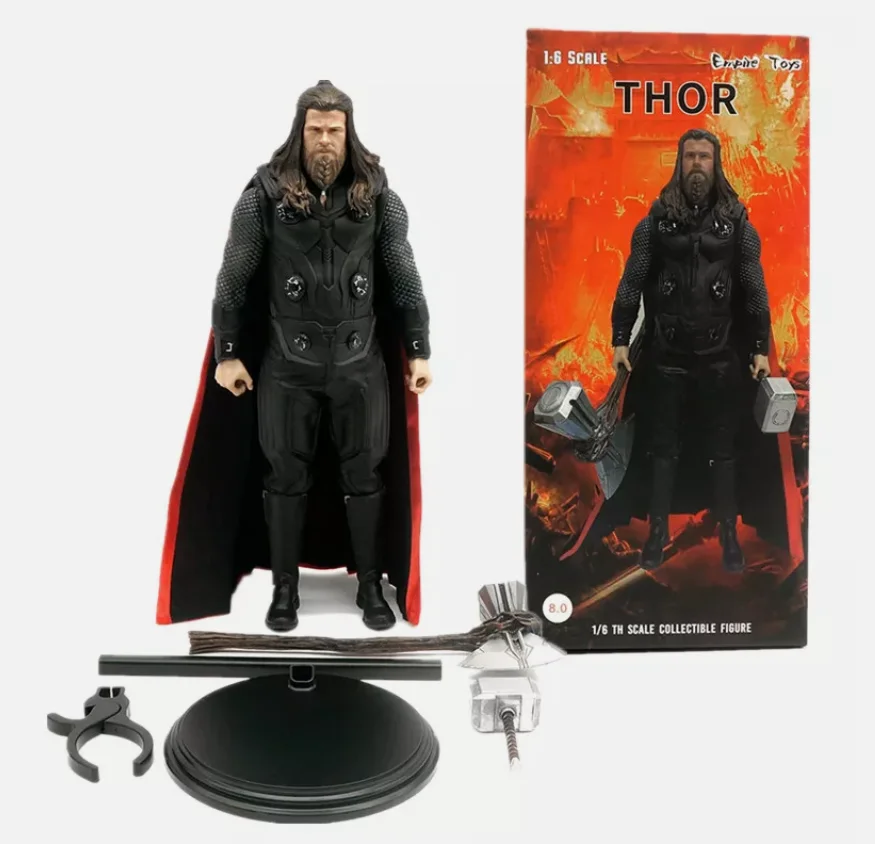 

Empire Toys Marvel Avengers 4: Endgame Action Figure Thor Figures 30cm PVC Collectable Model Toys 1/6 Scale Doll Christmas Gift