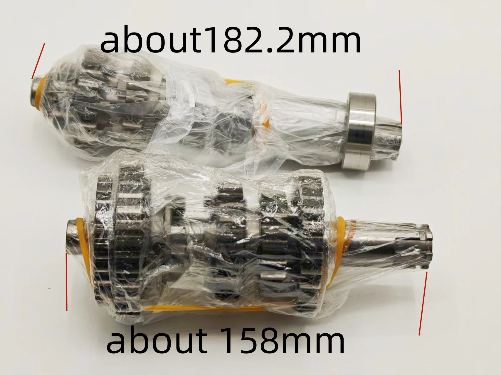 Motorcycle Main Shaft Countershaft Gearbox For Qjiang Keeway Superlight 200 202 Qj200-2h 200cc Engine Sets Of Teeth Qj200 2h
