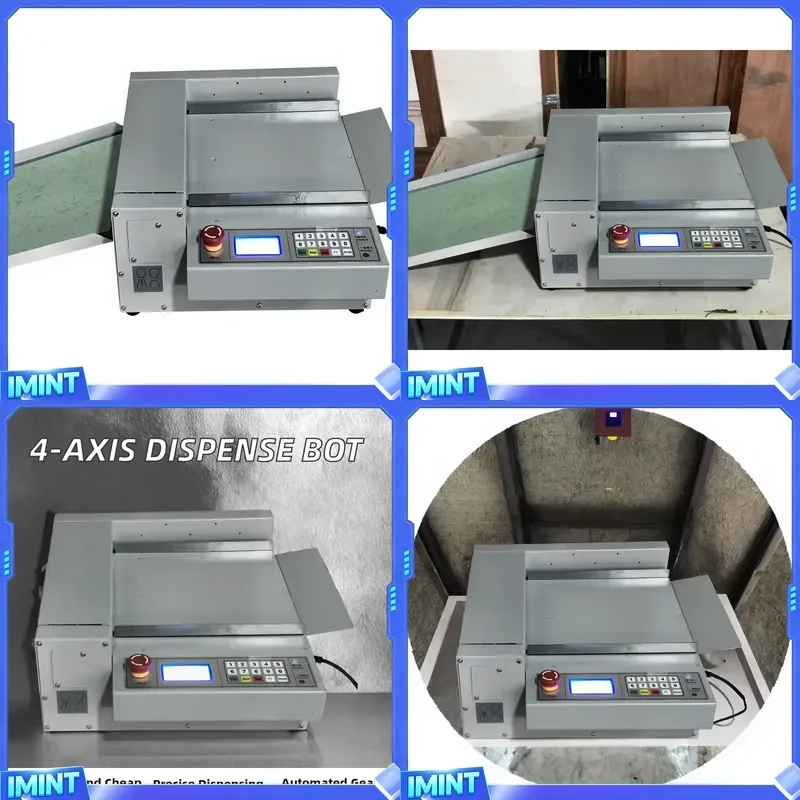 Desktop Touch Screen Operation Digital 330mm Paper Creasing Machine for Boutique and Retail Packaging