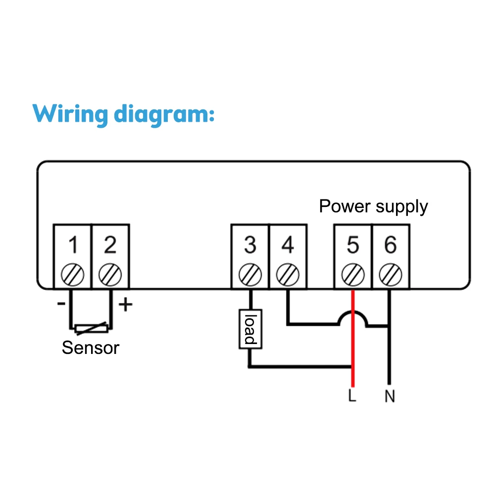 OTY-1000 Temperature Controller AC220V LED Digital Control Thermostat Thermoregulator Sensor With 1M Thermoelectric Couple Cable