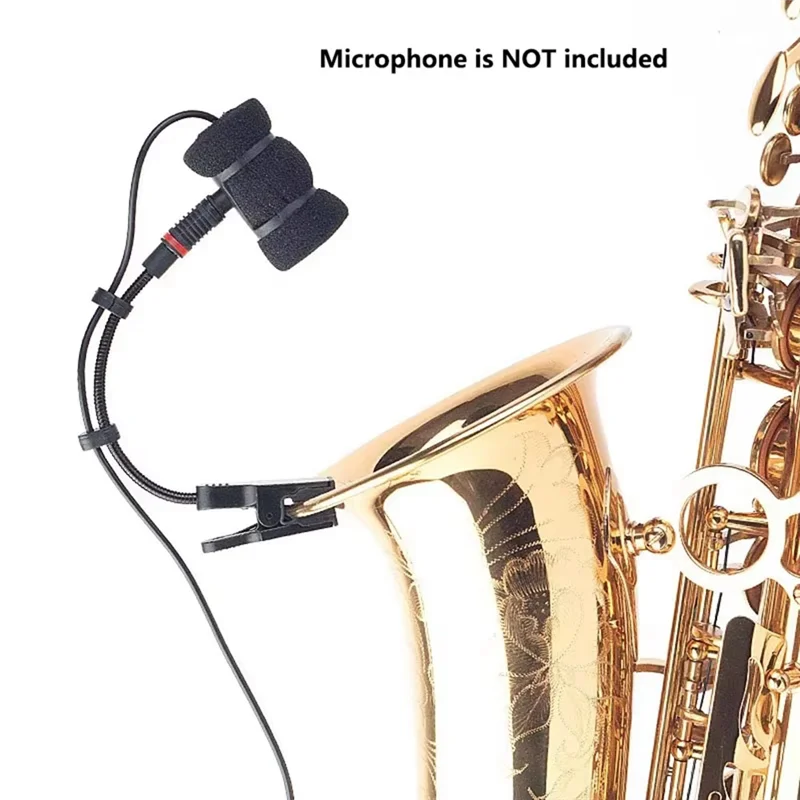 

M16K-Durable Shock Mount Universal Stand Clip For Condenser Microphone-For Saxophone Clarinet Wind Instruments Holder